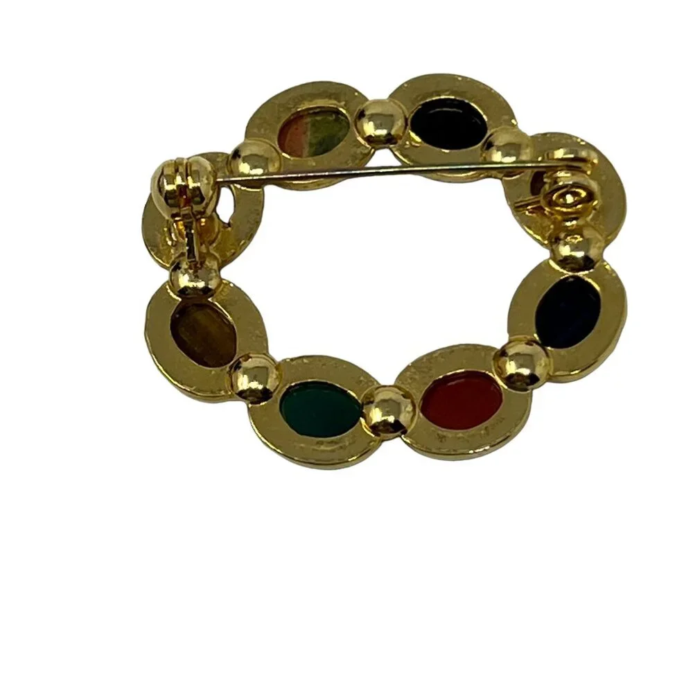 N/A scarab brooch